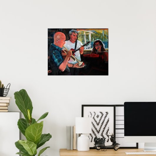 Jam Night in the HBI Poster (Thuiskantoor)