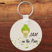 JAM op de Sleutelhanger van de peren (Voorkant)