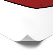 Jam-pire Funny Vampire Jam Pun Poster (Hoek)