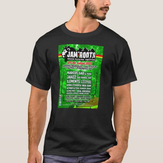 JAM REGGAE T-Shirt (Voorkant)