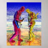 Jam-sessie Poster (Voorkant)