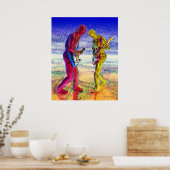 Jam-sessie Poster (Keuken)