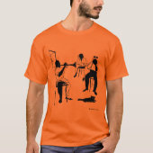 Jam Session Jazz  Illustracion T-shirt (Voorkant)
