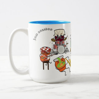 Jam Session Mug Tweekleurige Koffiemok