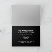 Jam Session Teen Boys Birthday Party Invitation (Binnen)