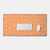 JAM Sketch Collections Oranje Bloemendessin Bureau Bureaumat (Keyboard & Muis)