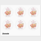 Jam Thumbprint Koekje Cadeau Label (Vel)