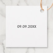Jam verpakt met liefde cadeau Labels, bruiloft Lab Bedankjes Labels (Achterkant)
