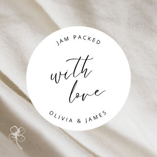 Jam verpakt met liefde Stickers