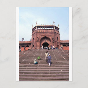 Jama Masjid in Delhi Briefkaart