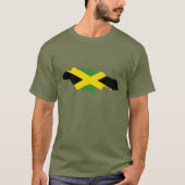 Jamacain Island - Proud Jamaicans - Reggae Shirt (Voorkant)