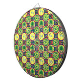 Jamahiri ® Libya | Africa Pattern Dartbord (Voorkant Rechts)