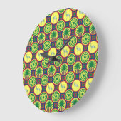 Jamahiri ® Libya | Africa Pattern Grote Klok (Hoek)