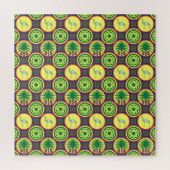 Jamahiri ® Libya | Africa Pattern  Legpuzzel (Verticaal)