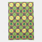 Jamahiri ® Libya | Africa Pattern Theedoek (Verticaal)
