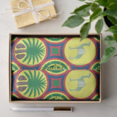 Jamahiri ® Libya | Africa Pattern Tissuepapier (Geschenk)