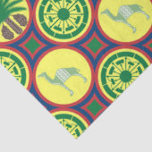 Jamahiri ® Libya | Africa Pattern Tissuepapier (Detail)