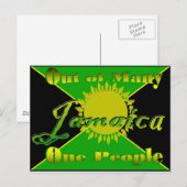 Jamaica1 Briefkaart (Voorkant / Achterkant)