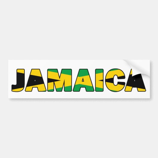 Jamaica 004 bumpersticker (Voorkant)