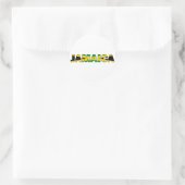 Jamaica 007 ronde sticker (Tas)