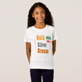 Jamaica 100 meter T-shirts (Voorkant volledig)
