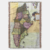  Jamaica 1680 Map Deken (Voorkant Verticaal)