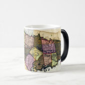  Jamaica 1680 Map Magische Mok (Voorkant rechts)