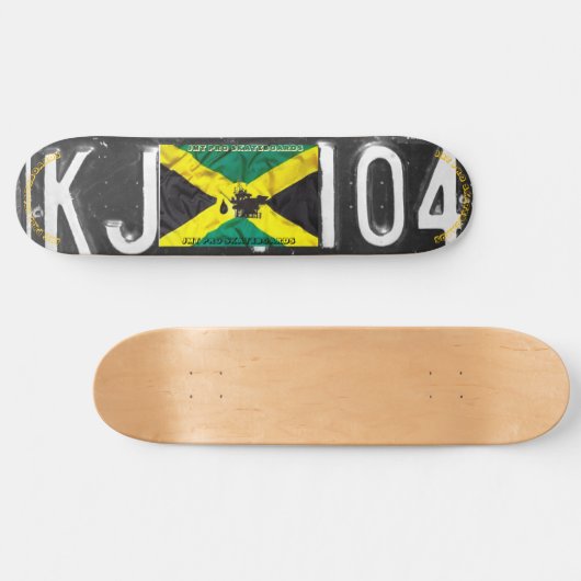 JAMAICA 1950. Skateboard (Horizontaal)