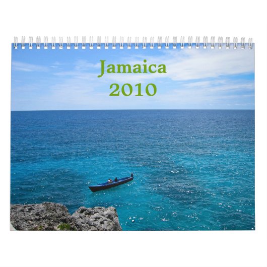 Jamaica 2010 Agenda Kalender (Hoes)