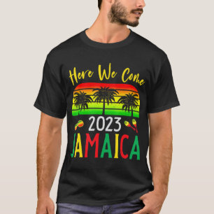 Jamaica 2023. Hier komen we samen met familievakan T-shirt