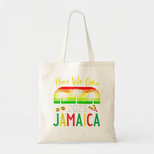 Jamaica 2023. Hier komen we samen met familievakan Tote Bag (Voorkant)