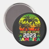 Jamaica 2023 Hier komt de cirkel. Magneet (Voorkant / Achterkant)