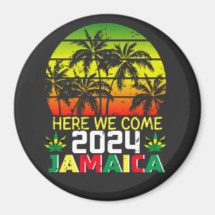 Jamaica 2024 Hier komen we cirkel Magneet
