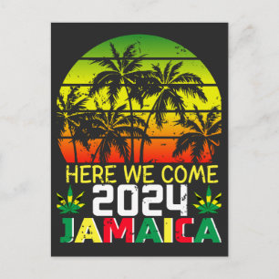 Jamaica 2024 Wij komen eraan Briefkaart