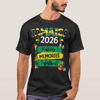 Jamaica 2026 Onvergetelijke Familiereis Zomer T-shirt