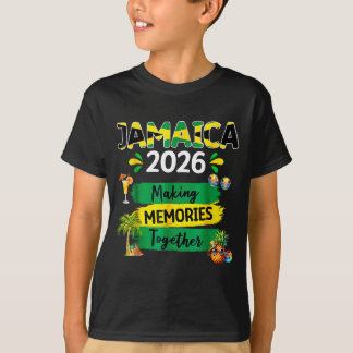 Jamaica 2026 Vakantietrip Grafische Kunst T-shirt