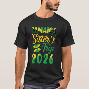 Jamaica 2026 Zustersreis Met Jamaicaanse Vlag En K T-shirt