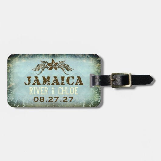 JAMAICA 2 Bagagelabel (Voorkant horizontaal)