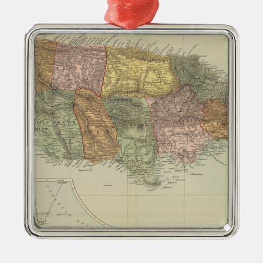 Jamaica 2 metalen ornament (Voorkant)