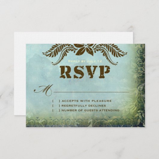 JAMAICA 2 RSVP  Blauw Groenboek (Voorkant / Achterkant)