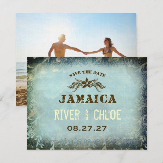 JAMAICA 2 Save the Date (Voorkant / Achterkant)