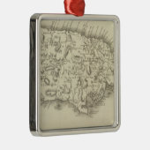 Jamaica 3 metalen ornament (Rechts)