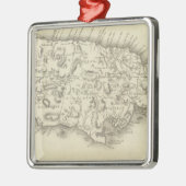 Jamaica 3 metalen ornament (Links)