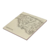 Jamaica 3 tegeltje (Zijkant)