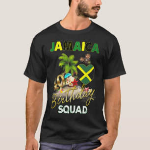 Jamaica 40ste verjaardag crew 40 jaar oude meisjes t-shirt