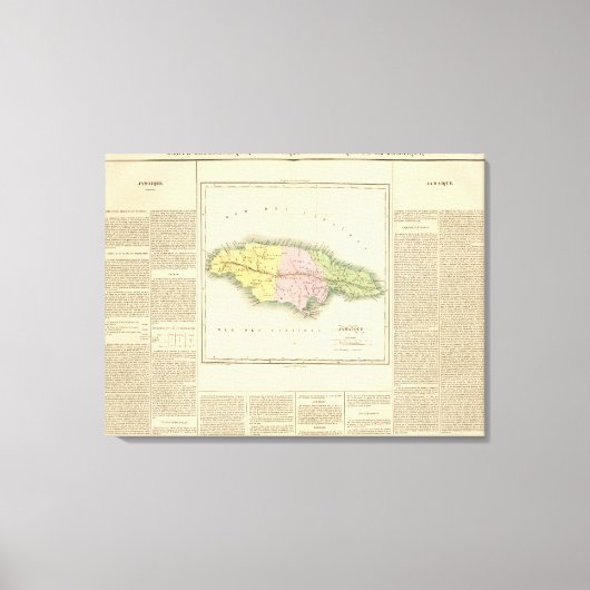 Jamaica 4 canvas afdruk (Voorkant)