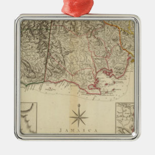 Jamaica 4 metalen ornament