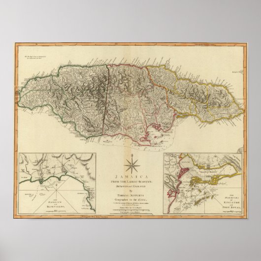 Jamaica 4 poster (Voorkant)