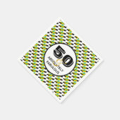 JAMAICA 50 Absoluut fantastische feestkrant Servet (Hoek)