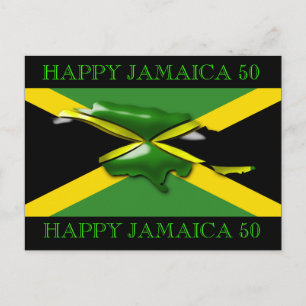 Jamaica 50 Celebration Briefkaart